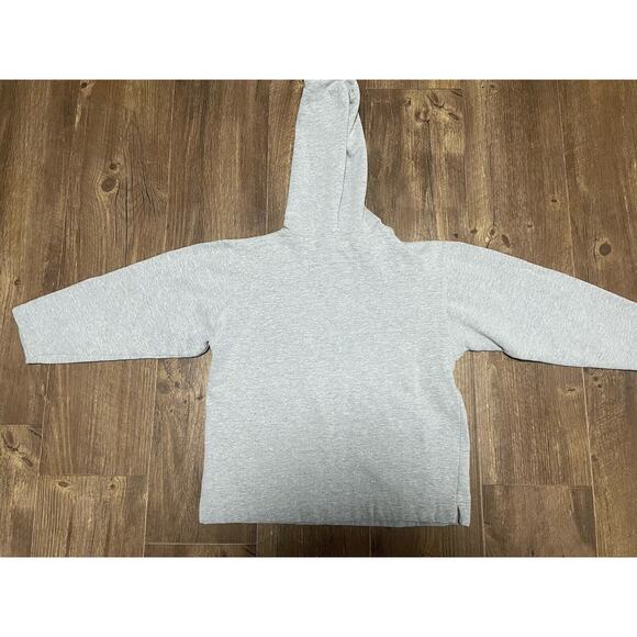 Vintage Tommy Hilfiger Sweatshirt Hoodie Womens Small Gray 90s Cropped Pullover - Picture 5 of 5